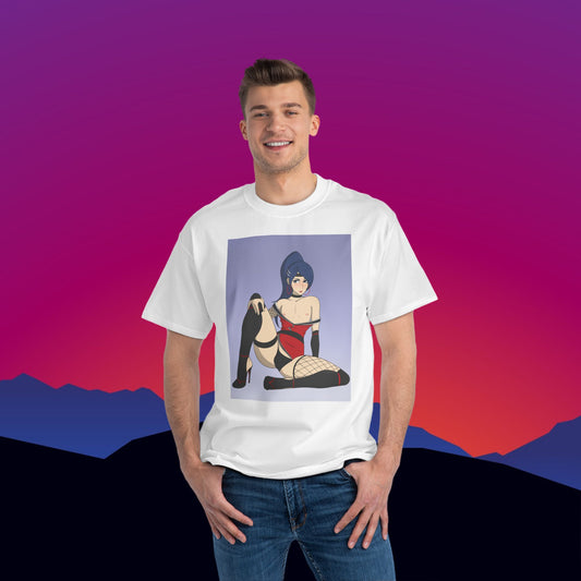 In Repose T-Shirt: (Hanes Beefy-T 100% Preshrunk Cotton) Custom Printed by TheGlassyLass.com