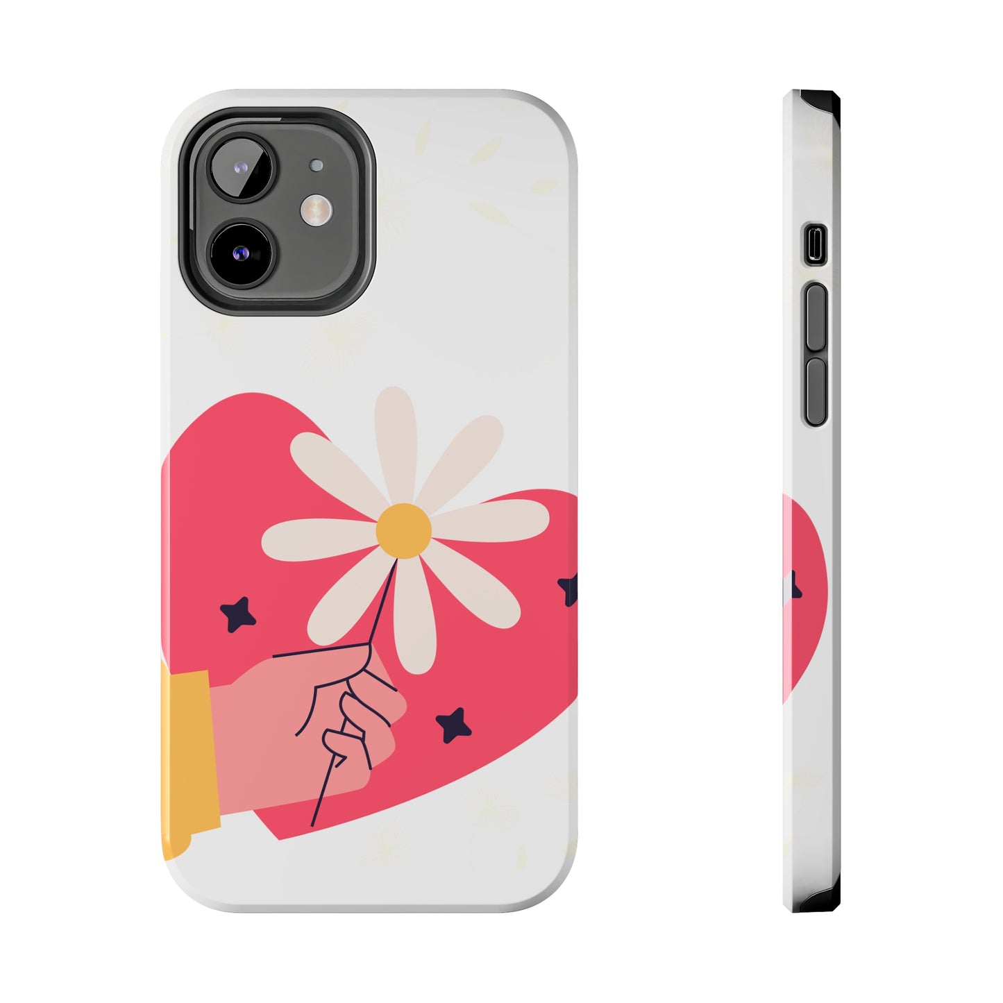 Open Heart: iPhone Tough Case Design - Wireless Charging - Superior Protection - Original Graphics by TheGlassyLass.com