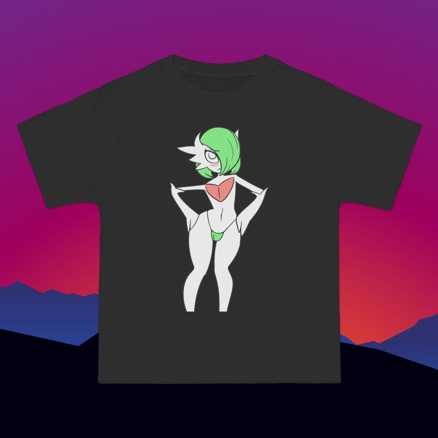 Bikini Bod T-Shirt: (Hanes Beefy-T 100% Preshrunk Cotton) Custom Printed by TheGlassyLass.com