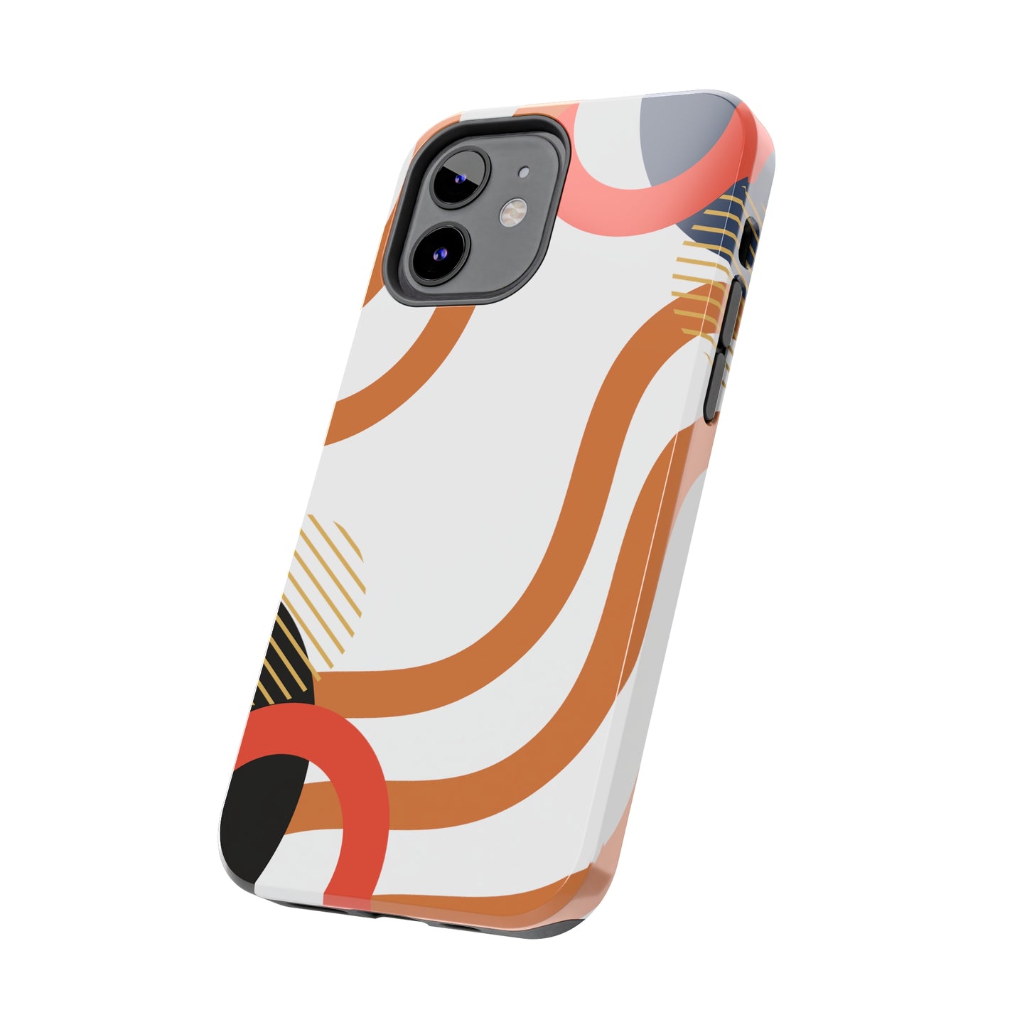 Abstract Swirls Custom Printed iPhone case by TheGlassyLass.com