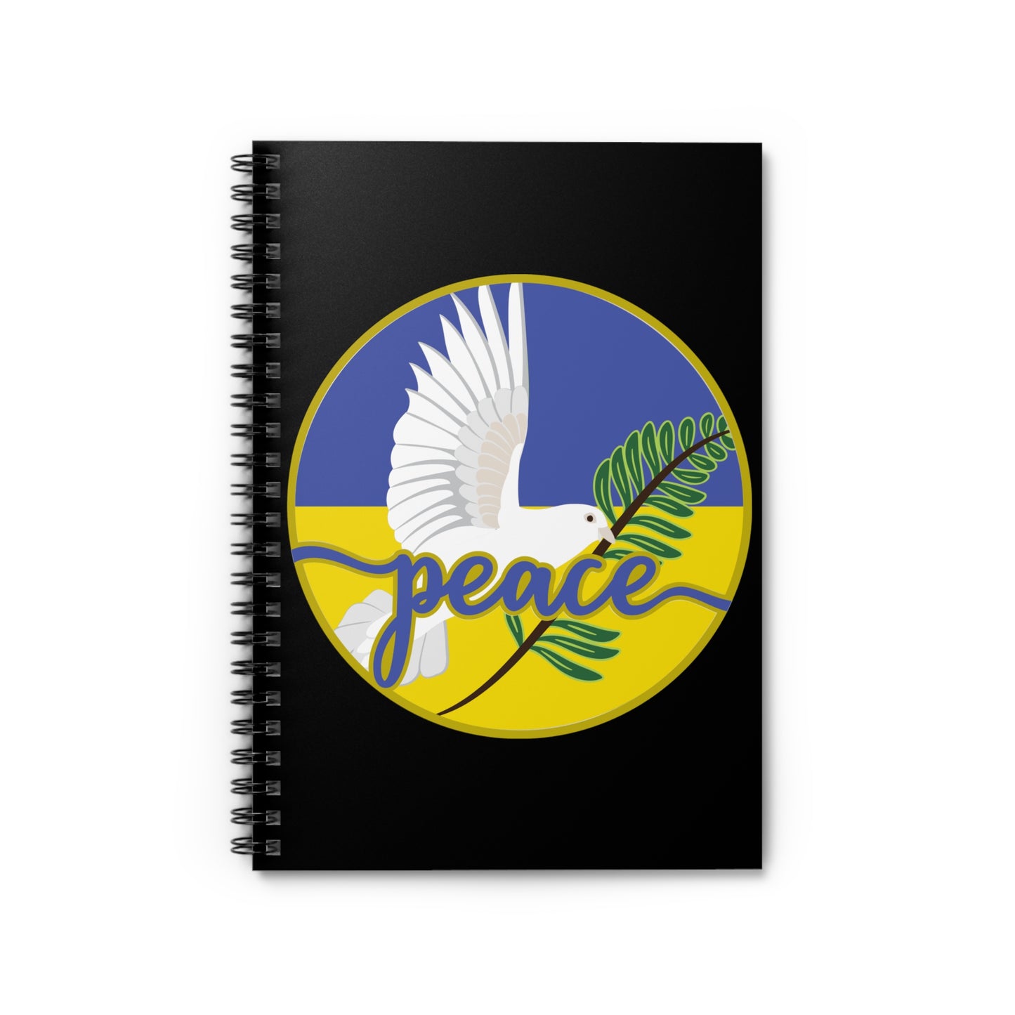 Peace Dove: Spiral Notebook - Log Books - Journals - Diaries - and More Custom Printed by TheGlassyLass