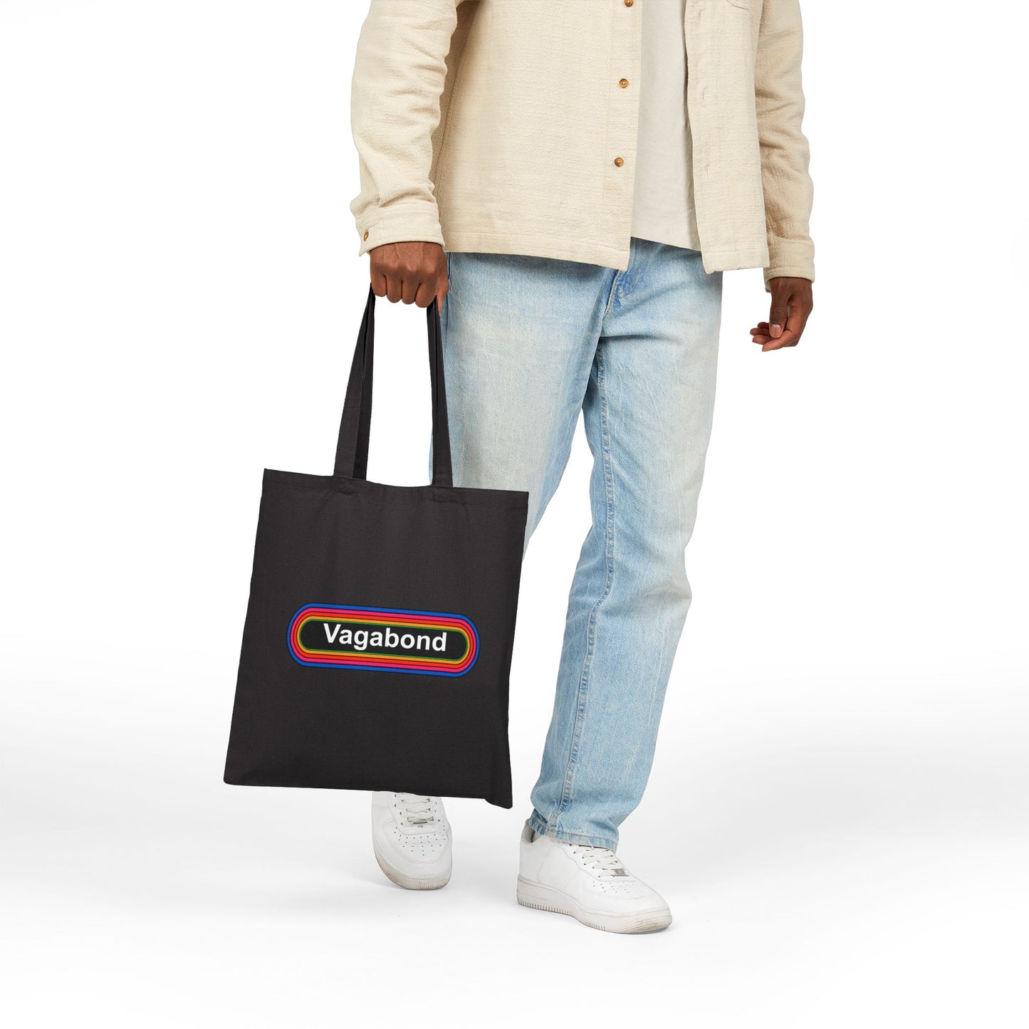 Vagabond Tote Bag - Heavyweight 100% Cotton Canvas by TheGlassyLass.com