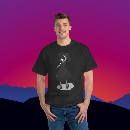 Salty Mood T-Shirt: (Hanes Beefy-T 100% Preshrunk Cotton) Custom Printed by TheGlassyLass.com