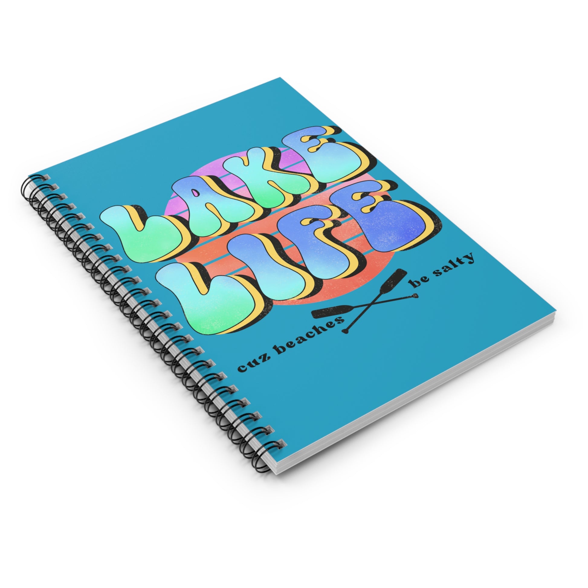 Lake Life: Spiral Notebook - Log Books - Journals - Diaries - and More Custom Printed by TheGlassyLass