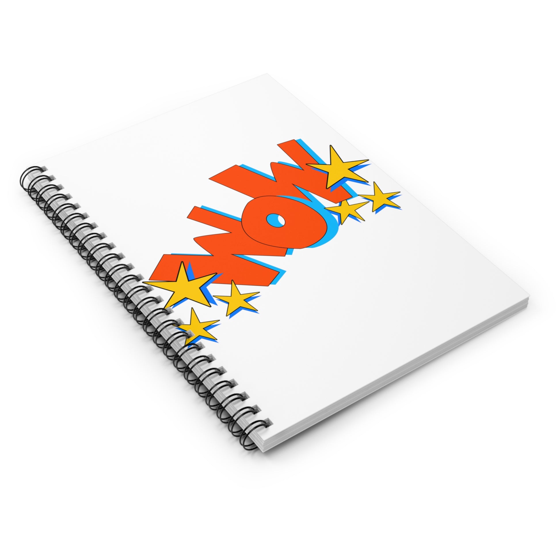 Superhero WOW: Spiral Notebook - Log Books - Journals - Diaries - and More Custom Printed by TheGlassyLass.com