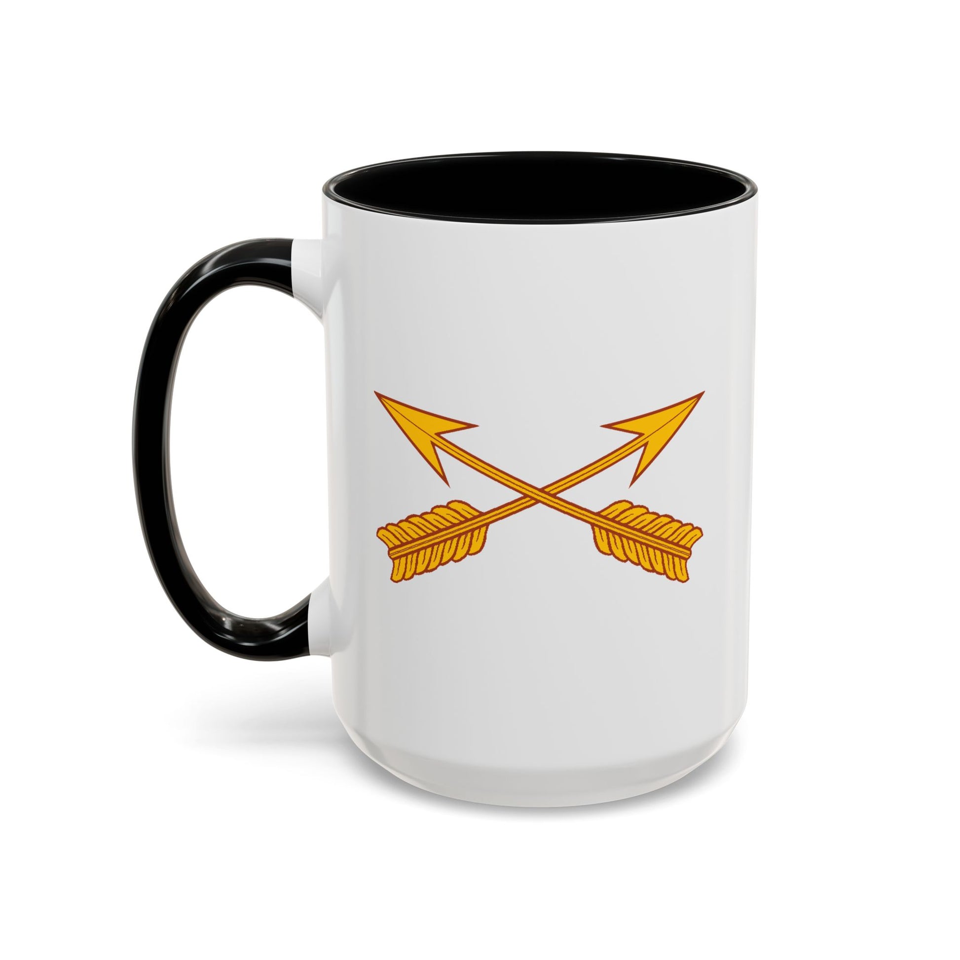 US Army Special Forces Coffee Mug - Double Sided Black Accent White Ceramic 15oz by TheGlassyLass.com