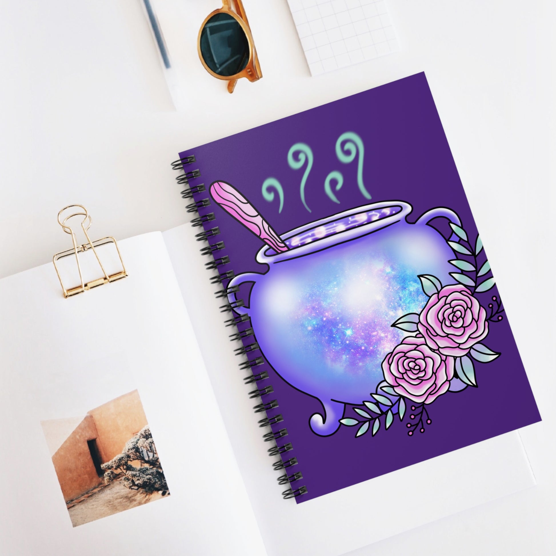 Cauldron Brew - I Love You: Spiral Notebook - Log Books - Journals - Diaries - and More Custom Printed by TheGlassyLass