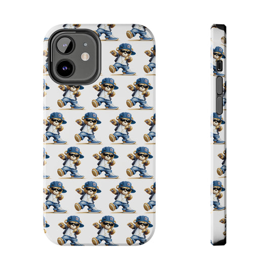 Teddy Wrapper: iPhone Tough Case Design - Wireless Charging - Superior Protection - Original Graphics by TheGlassyLass.com