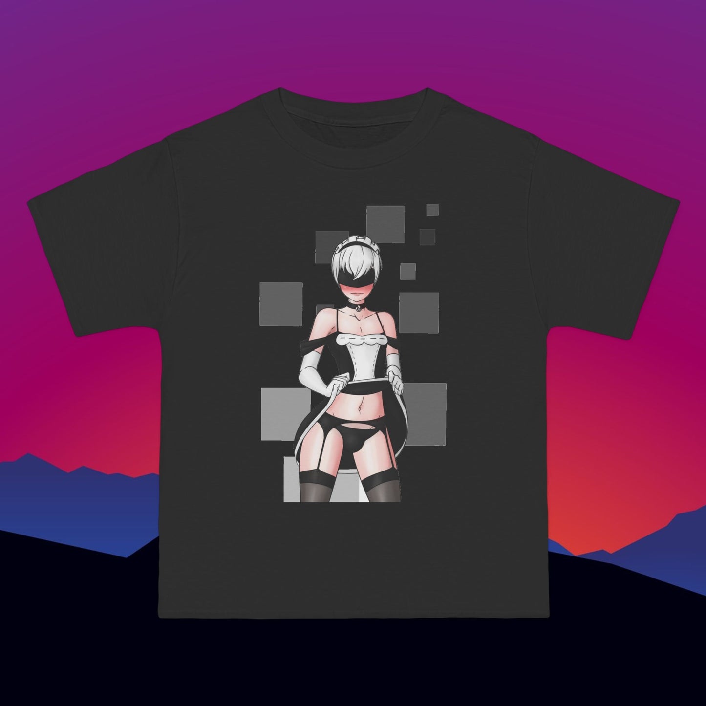 See No Evil T-Shirt: (Hanes Beefy-T 100% Preshrunk Cotton) Custom Printed by TheGlassyLass.com