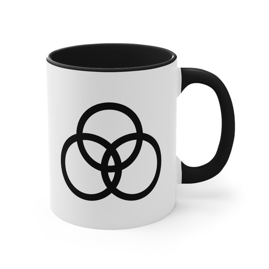 John Bonham Led Zeppelin IV Coffee Mug - Double Sided Black Accent White Ceramic 11oz by TheGlassyLass.com