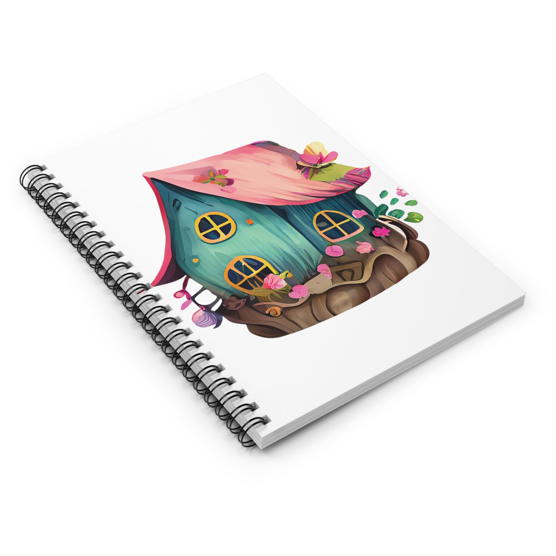 Fairy House: Spiral Notebook - Log Books - Journals - Diaries - and More Custom Printed by TheGlassyLass