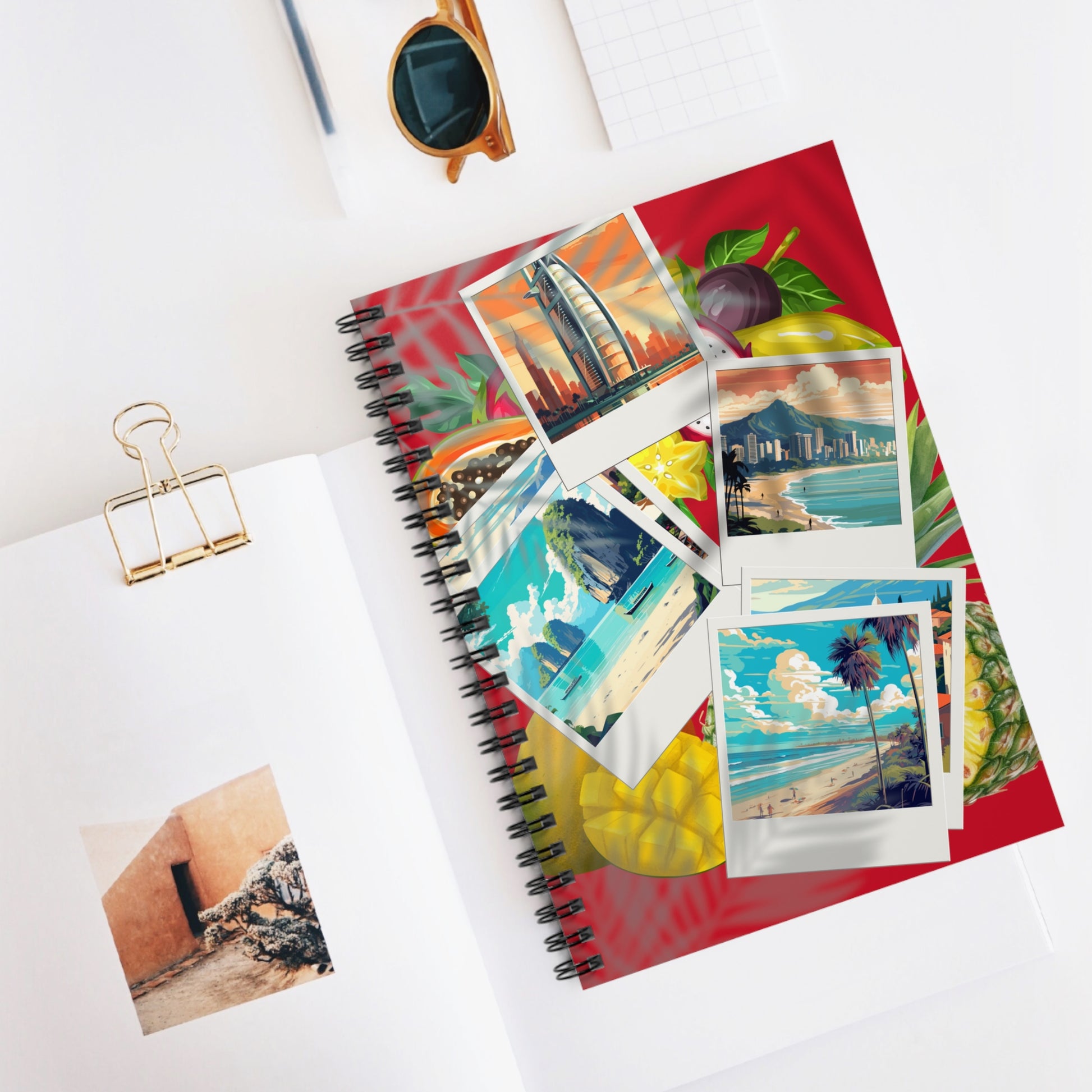Paradise Found: Spiral Notebook - Log Books - Journals - Diaries - and More Custom Printed by TheGlassyLass