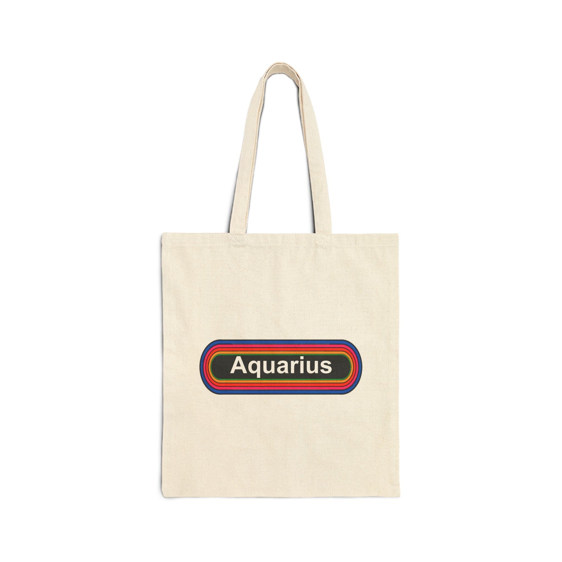 Aquarius Tote Bag - Heavyweight 100% Cotton Canvas by TheGlassyLass.com