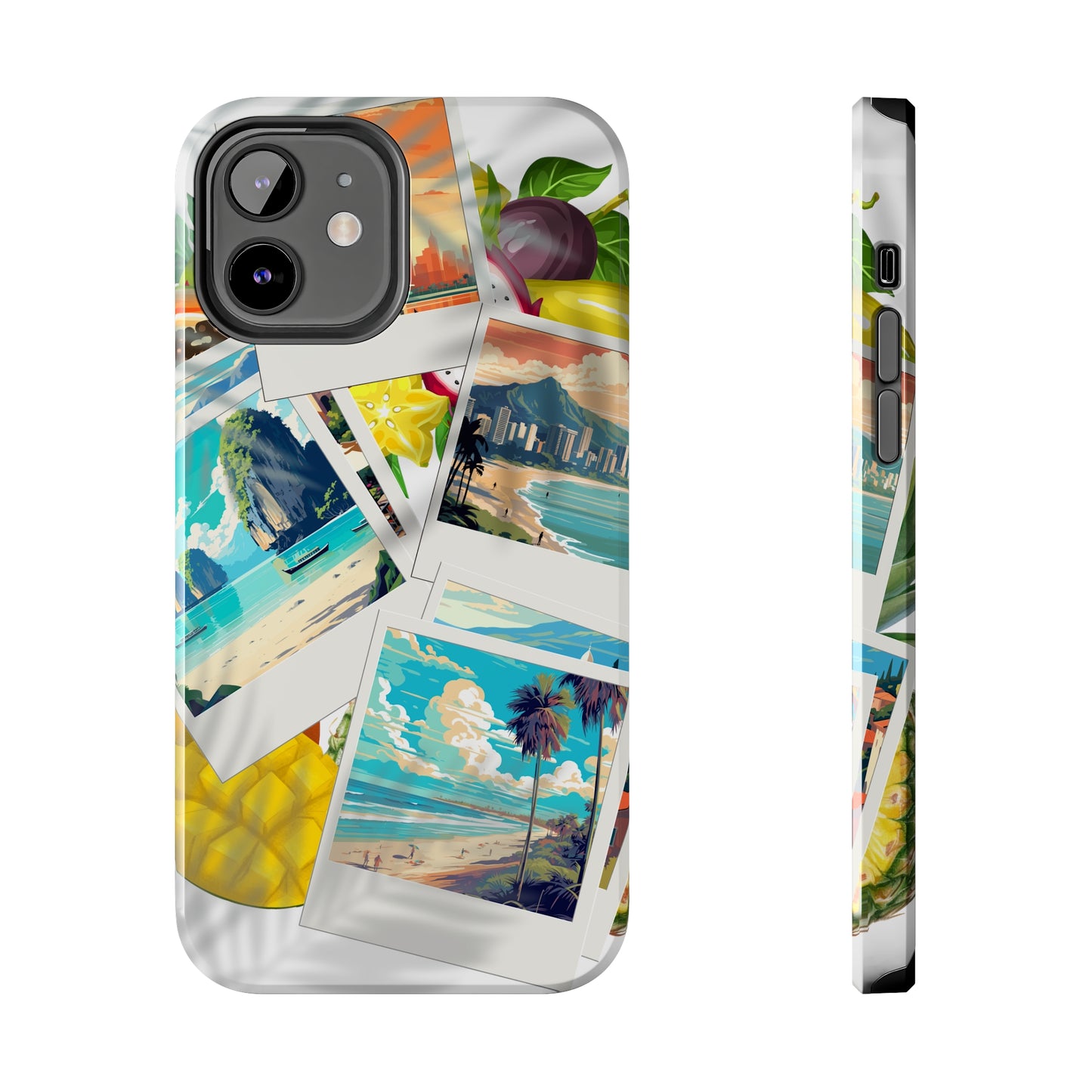 Vacation Travel Custom Printed iPhone case by TheGlassyLass.com