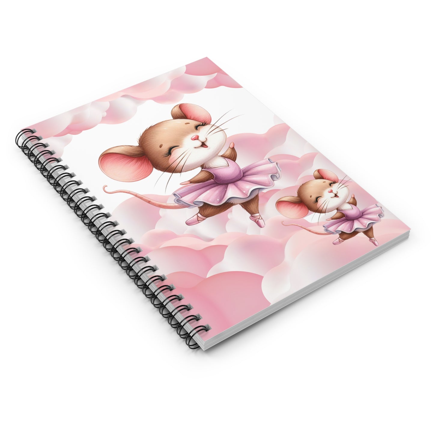 A Nony Mouse: Spiral Notebook - Log Books - Journals - Diaries - and More Custom Printed by TheGlassyLass
