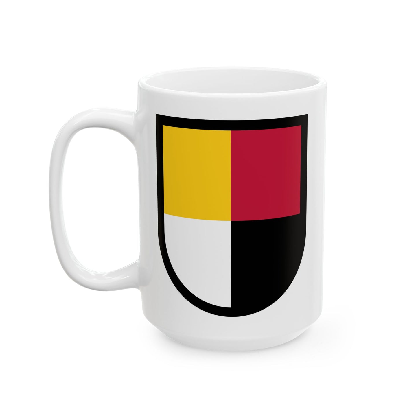 3rd Special Forces Beret Flash Coffee Mug - Double Sided Print, White Ceramic, 15oz by TheGlassyLass.com