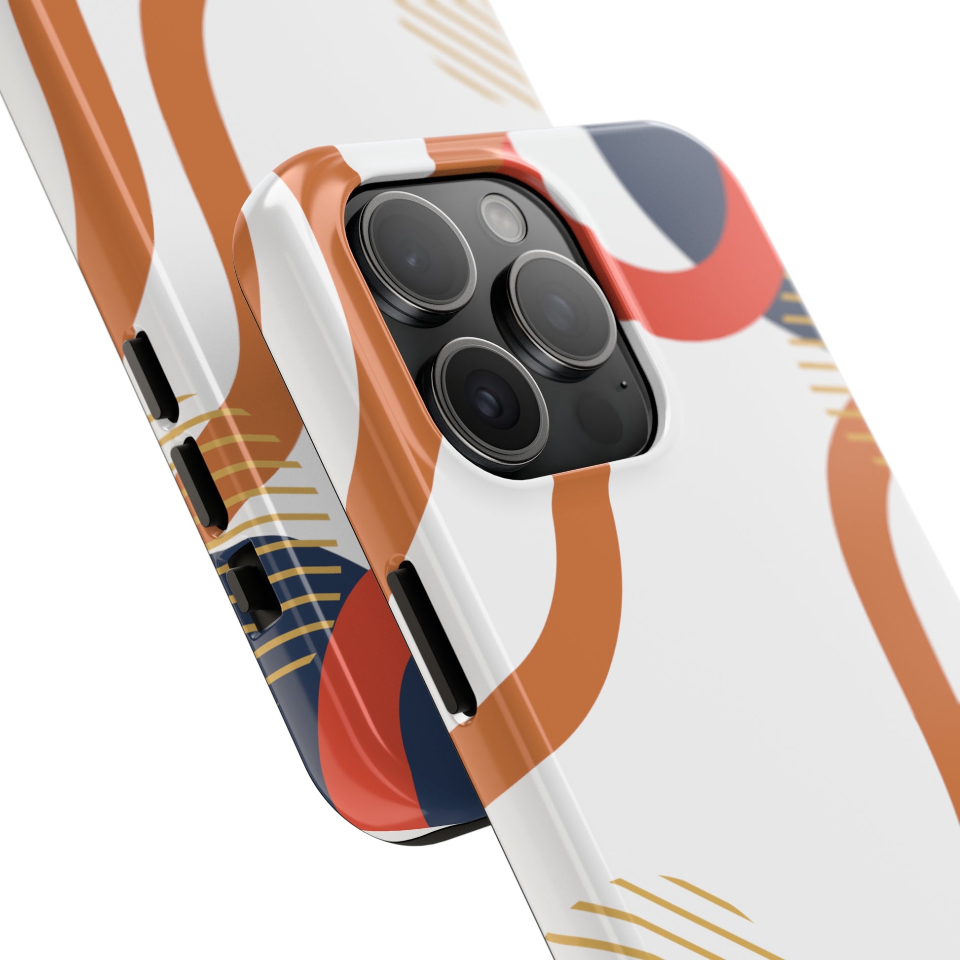 Abstract Swirls Custom Printed iPhone case by TheGlassyLass.com