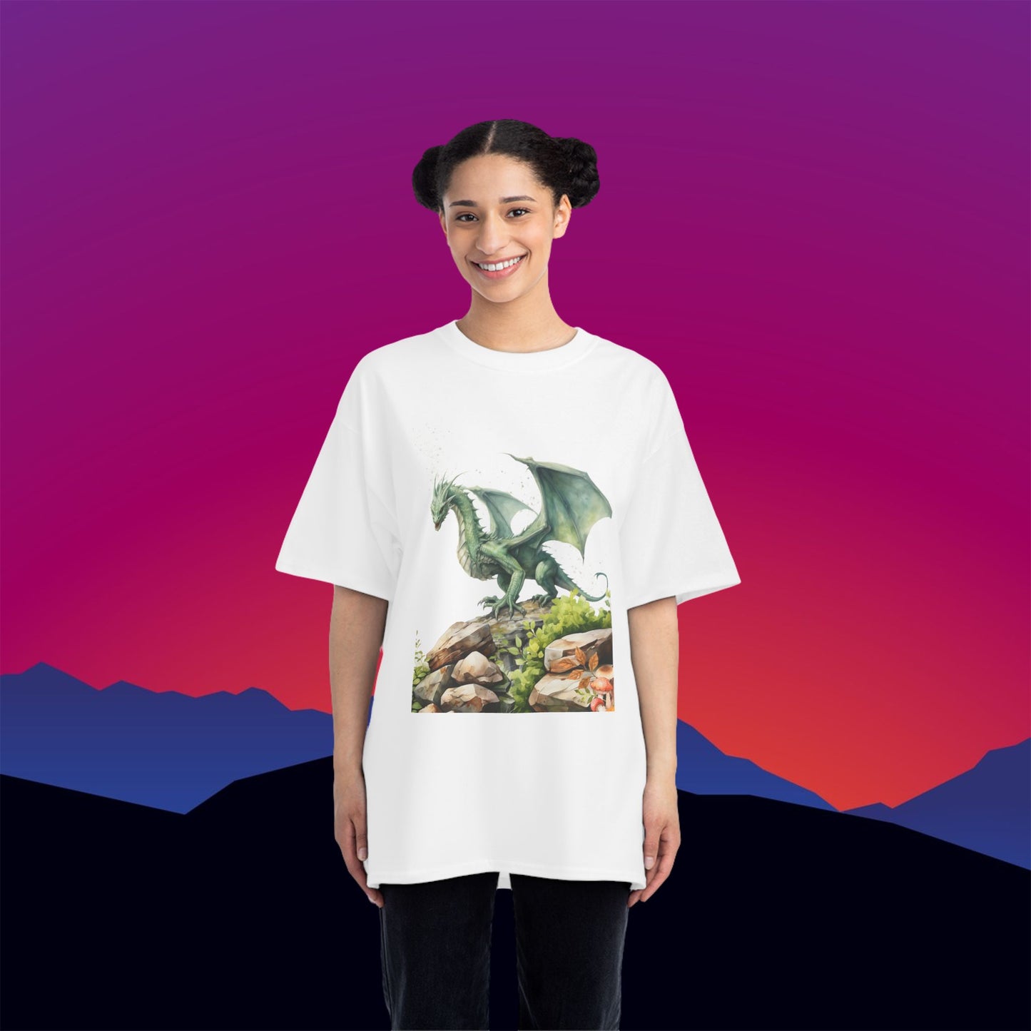 Dragon Issues T-Shirt: (Hanes Beefy-T 100% Preshrunk Cotton) Custom Printed by TheGlassyLass.com