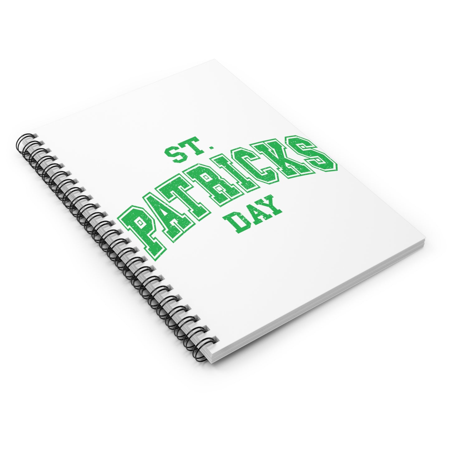 St. Patrick's Day: Spiral Notebook - Log Books - Journals - Diaries - and More Custom Printed by TheGlassyLass.com