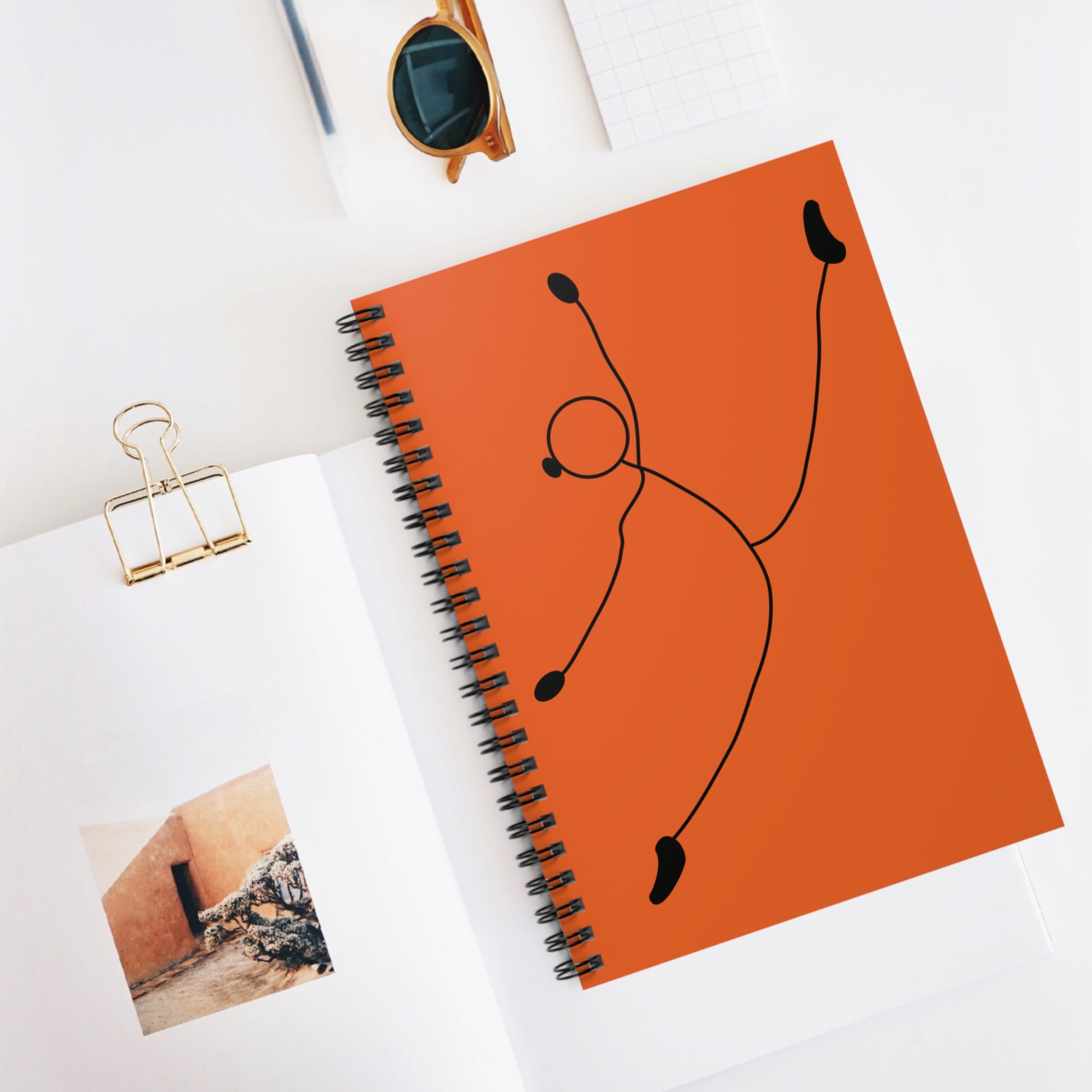 Dancing Soul: Spiral Notebook - Log Books - Journals - Diaries - and More Custom Printed by TheGlassyLass