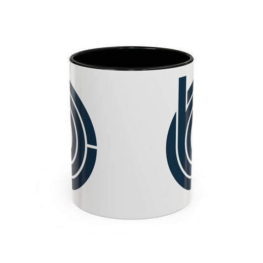 Congressional Budget Office Coffee Mug - Double Sided Black Accent White Ceramic 11oz by TheGlassyLass