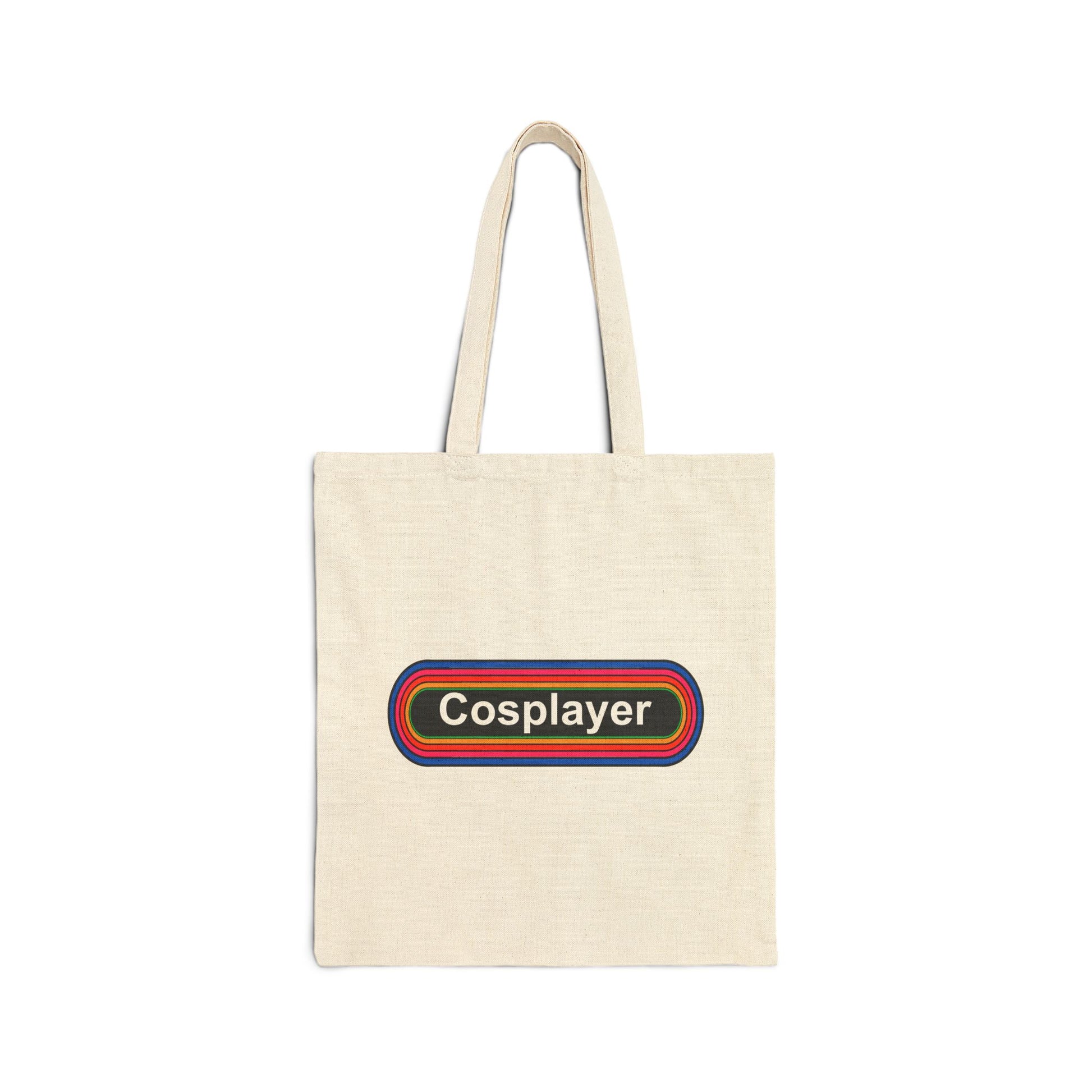 Cosplayer Halloween Tote Bag - Heavyweight 100% Cotton Canvas by TheGlassyLass.com