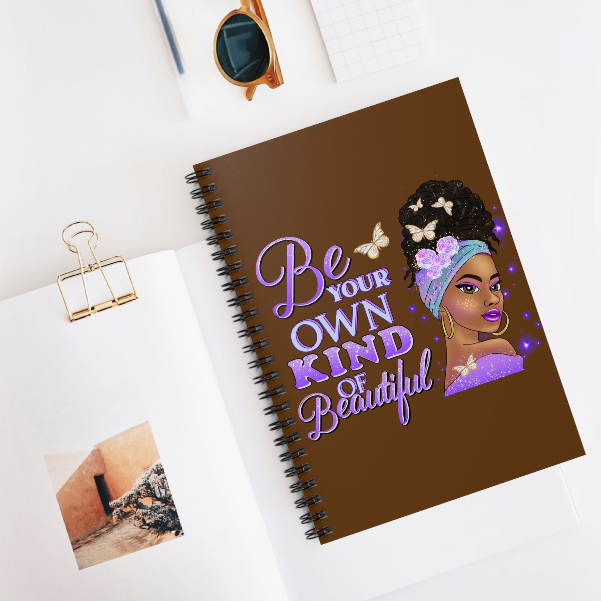 Own Kind of Beautiful: Spiral Notebook - Log Books - Journals - Diaries - and More Custom Printed by TheGlassyLass