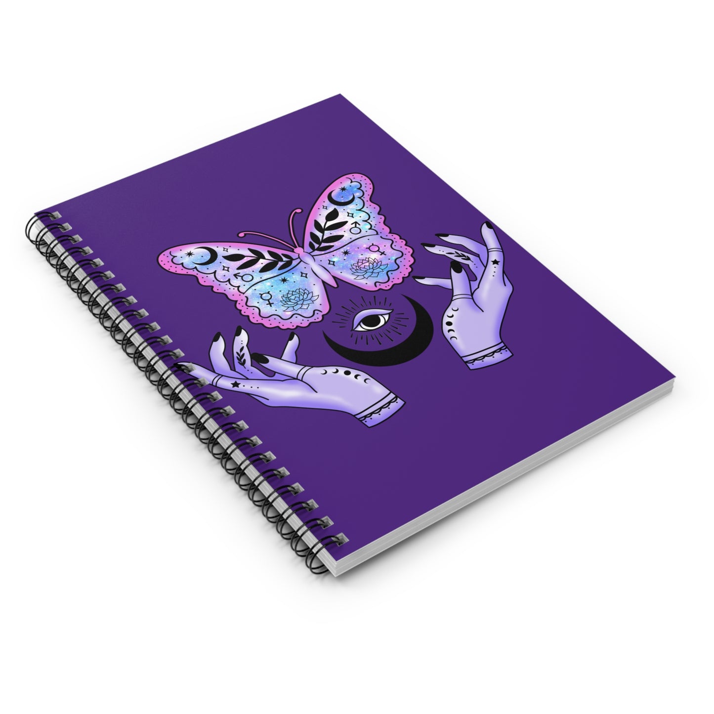 Mystical Magic: Spiral Notebook - Log Books - Journals - Diaries - and More Custom Printed by TheGlassyLass