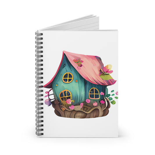 Fairy House: Spiral Notebook - Log Books - Journals - Diaries - and More Custom Printed by TheGlassyLass