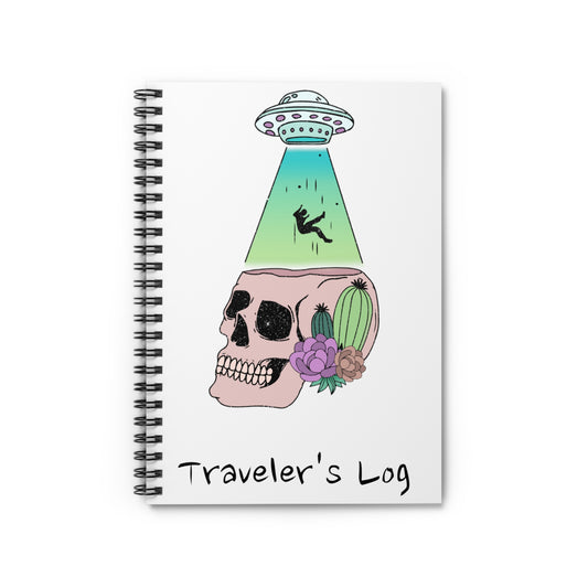 Traveler's Log: Spiral Notebook - Log Books - Journals - Diaries - and More Custom Printed by TheGlassyLass