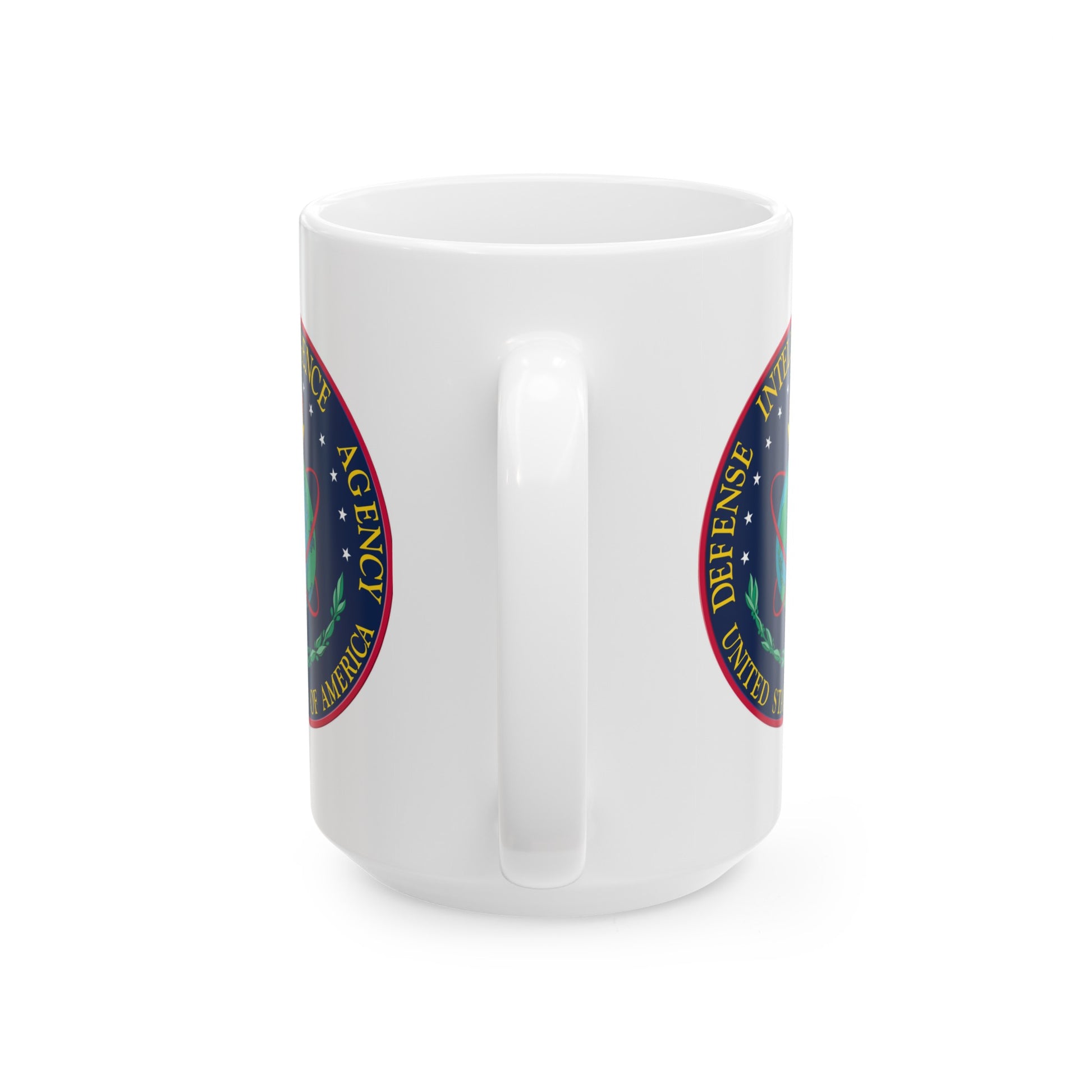 US Defense Intelligence Agency Coffee Mug - Double Sided White Ceramic 15oz by TheGlassyLass.com