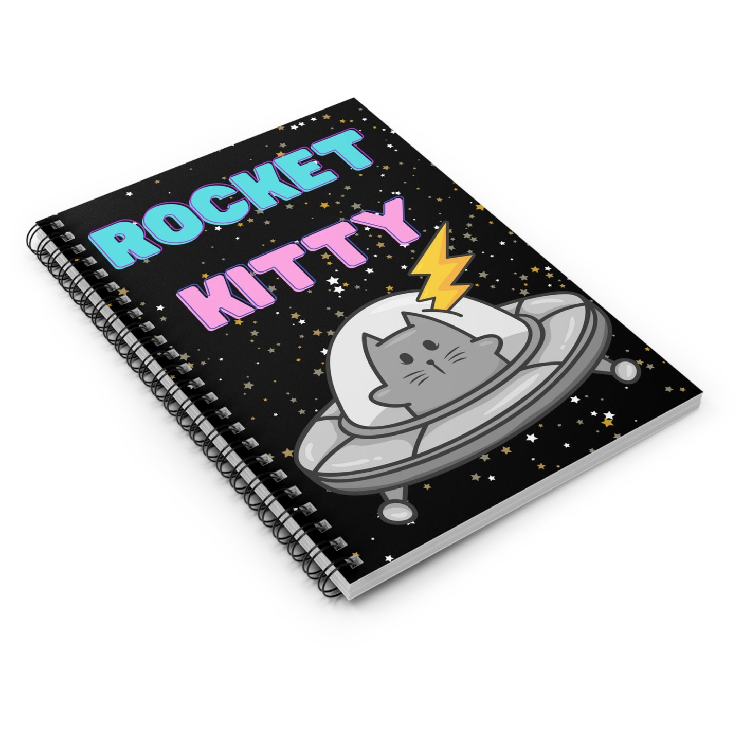 Cats in Space: Spiral Notebook - Log Books - Journals - Diaries - and More Custom Printed by TheGlassyLass