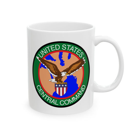 United States Central Command (CENTCOM) Coffee Mug - Double Sided White Ceramic 11oz by TheGlassyLass.com