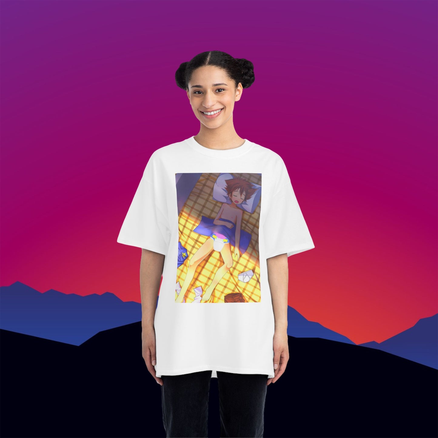 ABDL Nap Time T-Shirt: (Hanes Beefy-T 100% Preshrunk Cotton Custom Printed by TheGlassyLass.com