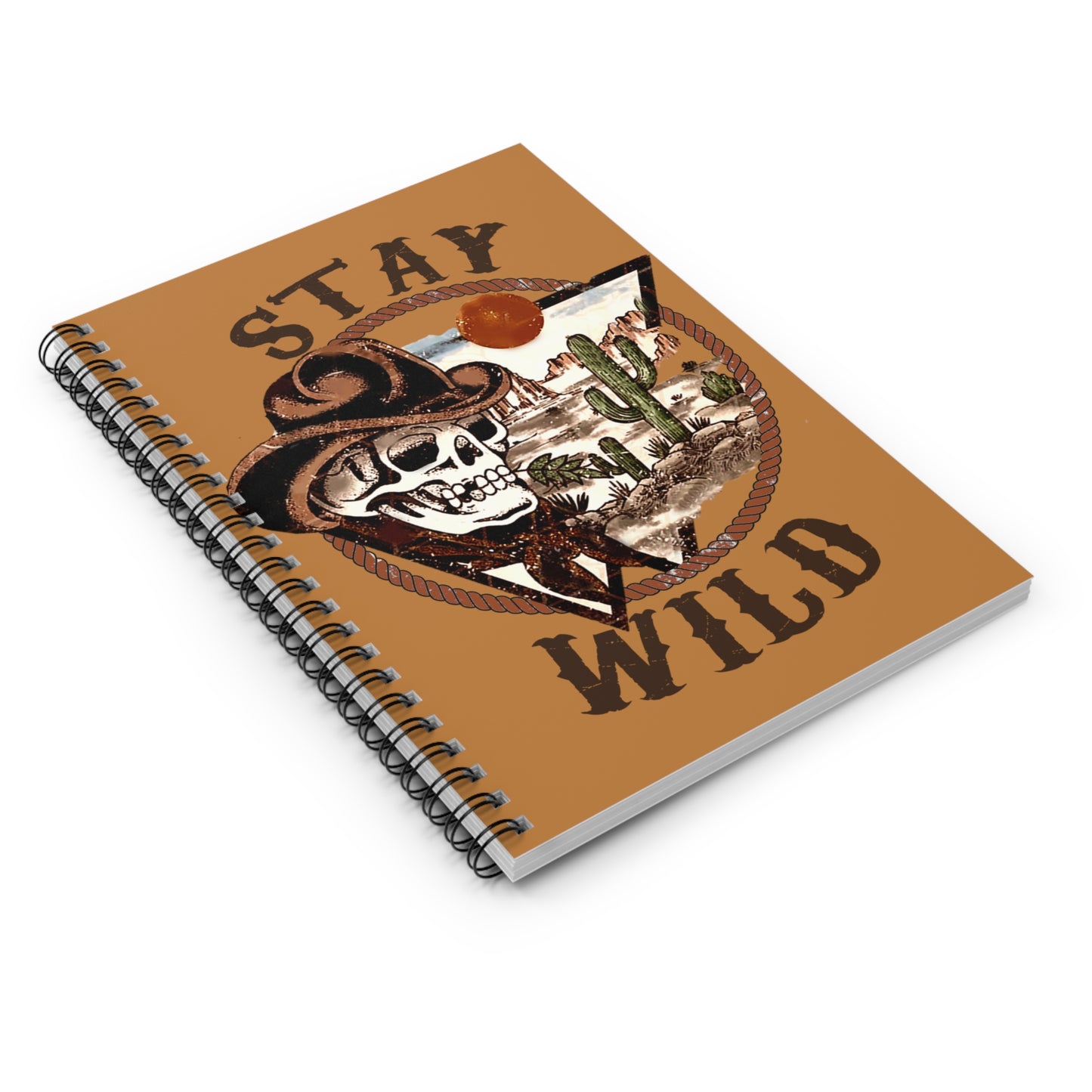 Stay Wild: Spiral Notebook - Log Books - Journals - Diaries - and More Custom Printed by TheGlassyLass.com