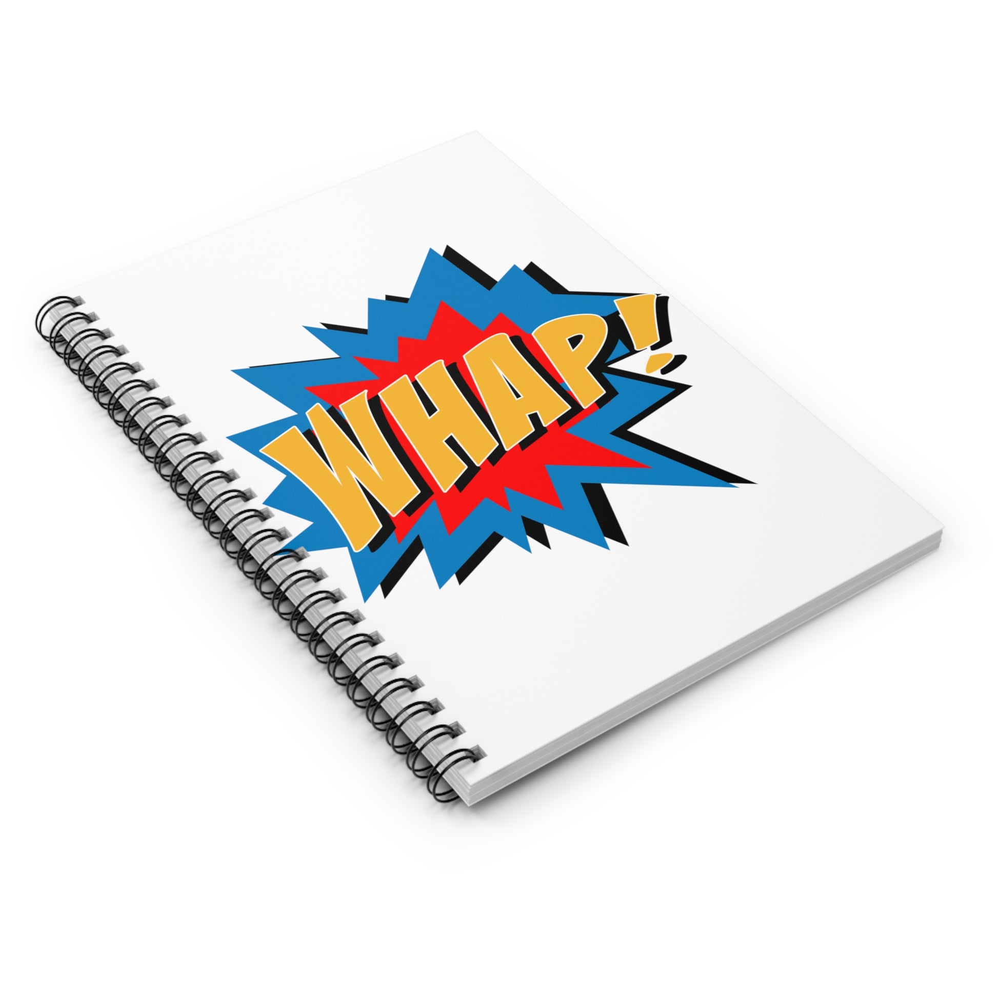 Superhero WHAP: Spiral Notebook - Log Books - Journals - Diaries - and More Custom Printed by TheGlassyLass.com
