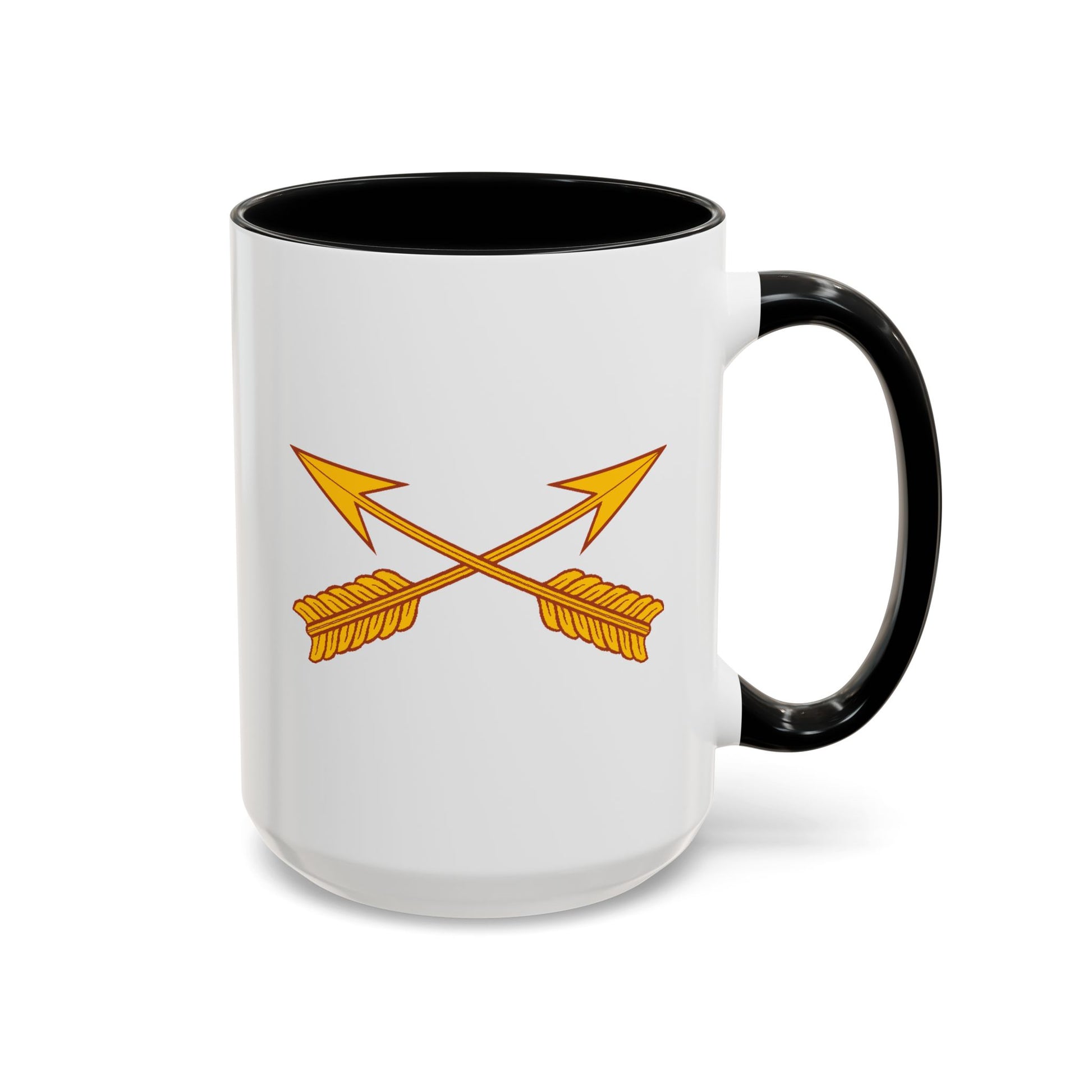 US Army Special Forces Coffee Mug - Double Sided Black Accent White Ceramic 15oz by TheGlassyLass.com