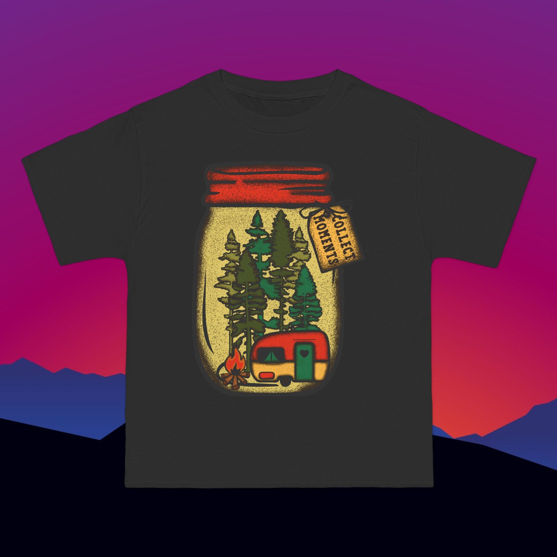 Memories Jar T-Shirt: (Hanes Beefy-T 100% Preshrunk Cotton) Custom Printed by TheGlassyLass.com