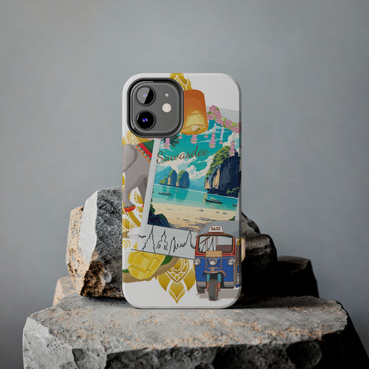 Sawasdee Phuket: iPhone - Tough iPhone Case Design - Wireless Charging - Superior Protection - Original Designs by TheGlassyLass.com