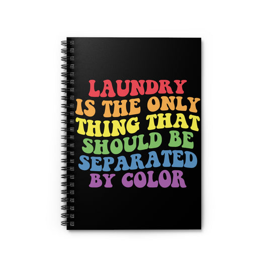 Laundry List: Spiral Notebook - Log Books - Journals - Diaries - and More Custom Printed by TheGlassyLass