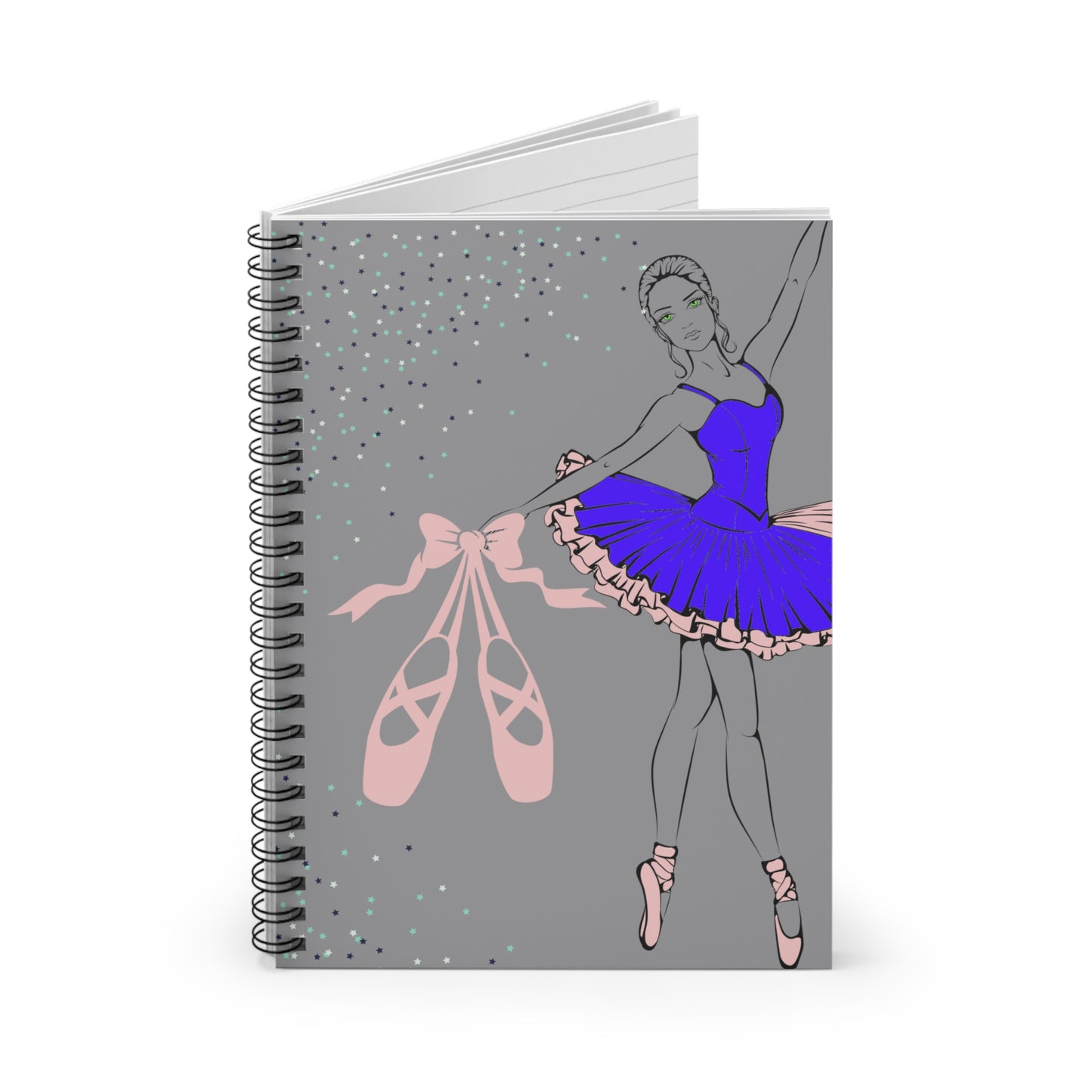 Dance Among the Stars: Spiral Notebook - Log Books - Journals - Diaries - and More Custom Printed by TheGlassyLass