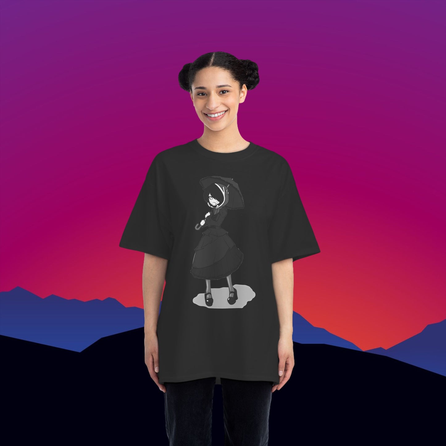 Salty Mood T-Shirt: (Hanes Beefy-T 100% Preshrunk Cotton) Custom Printed by TheGlassyLass.com