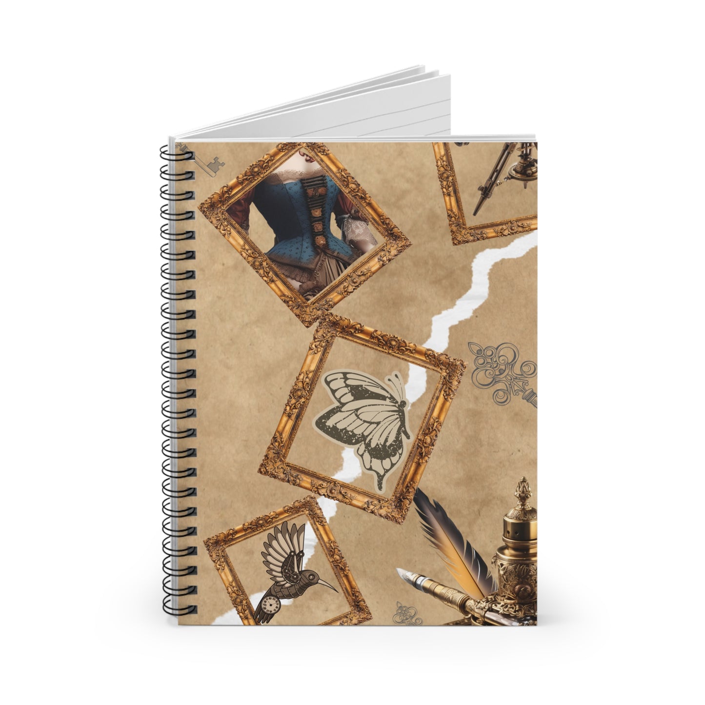 Eye of the Beholder: Spiral Notebook - Log Books - Journals - Diaries - and More Custom Printed by TheGlassyLass