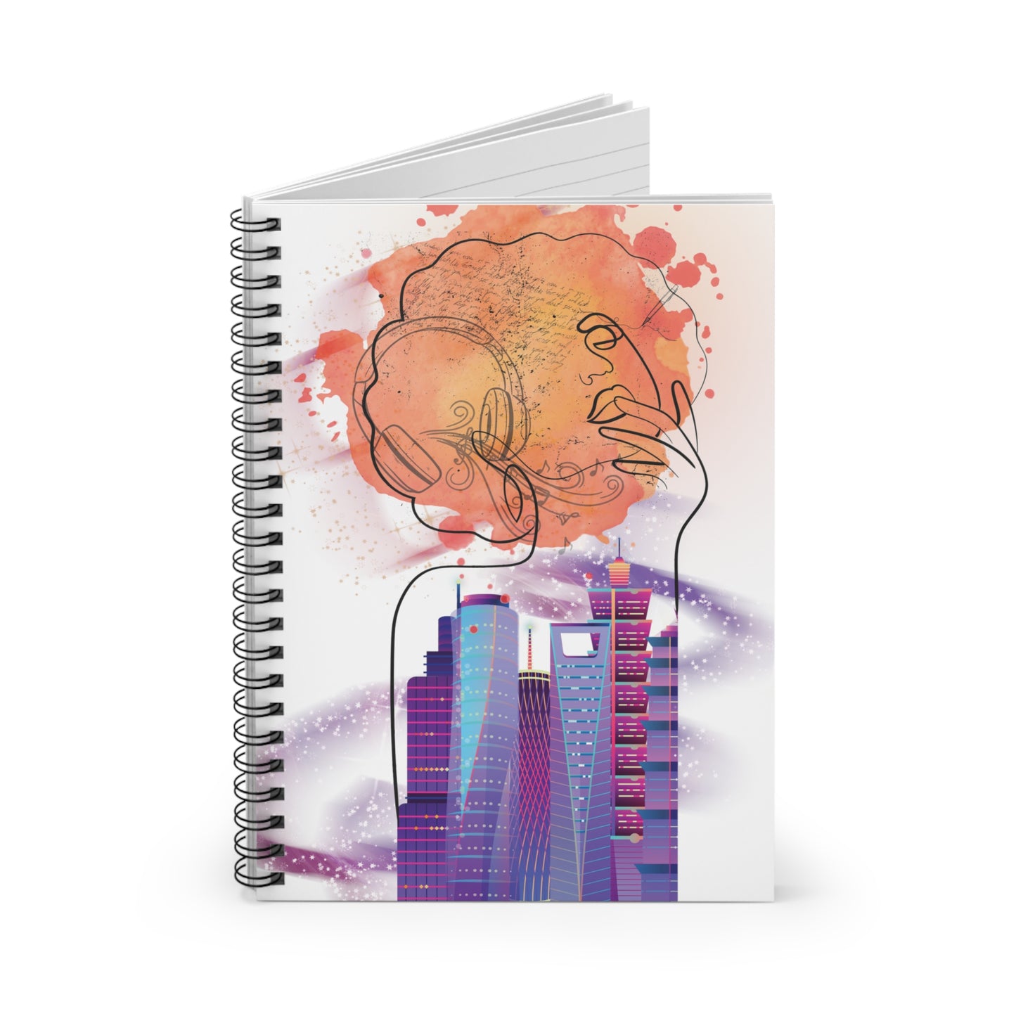 Balancing Life: Spiral Notebook - Log Books - Journals - Diaries - and More Custom Printed by TheGlassyLass