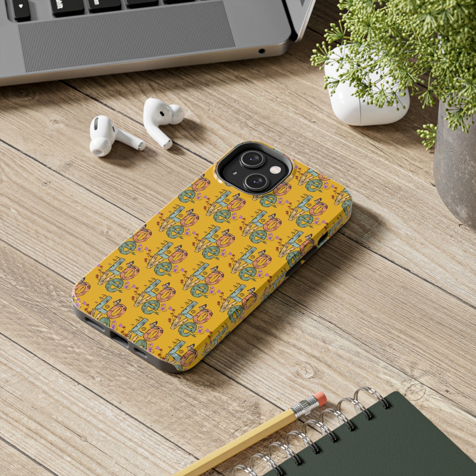 Nature LOVE: iPhone Tough Case Design - Wireless Charging - Superior Protection - Original Designs by TheGlassyLass.com