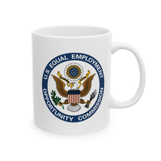 US EEOC Coffee Mug - Double Sided White Ceramic 11oz by TheGlassyLass.com