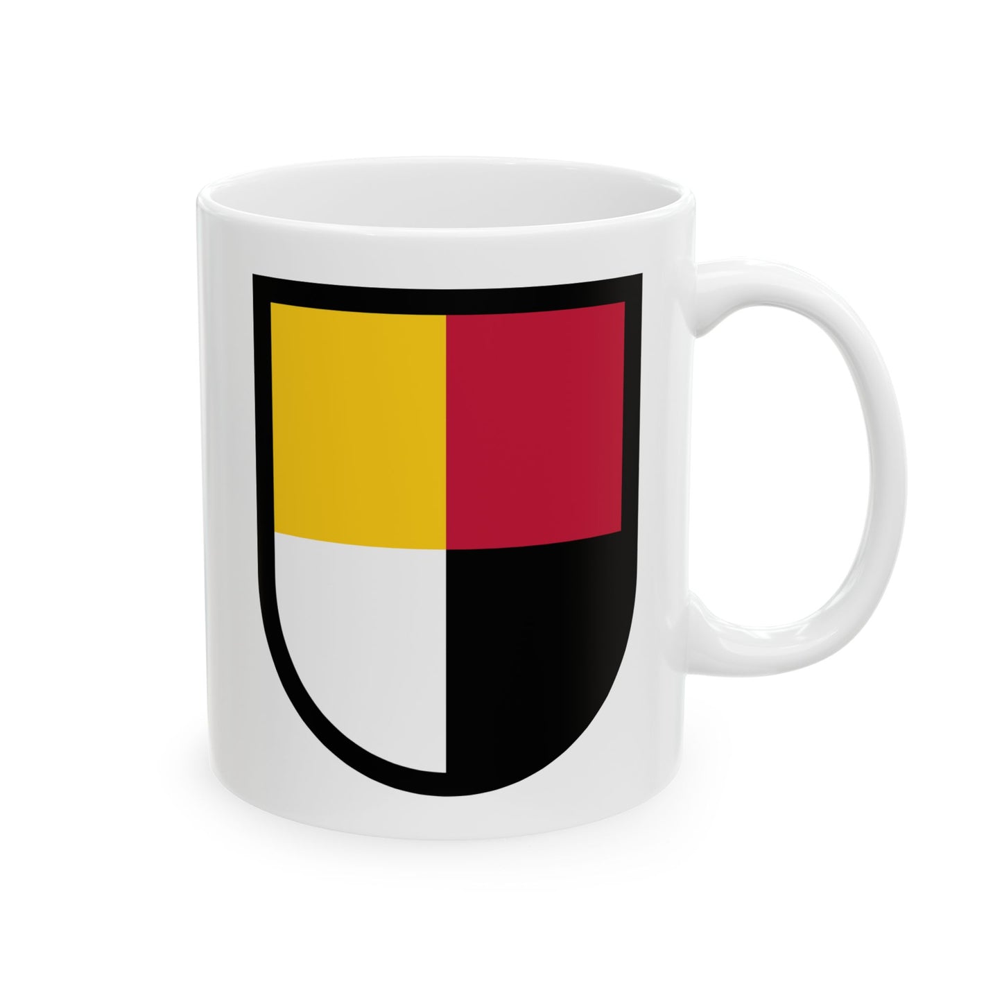 3rd Special Forces Beret Flash Coffee Mug - Double Sided Print, White Ceramic, 11oz by TheGlassyLass.com