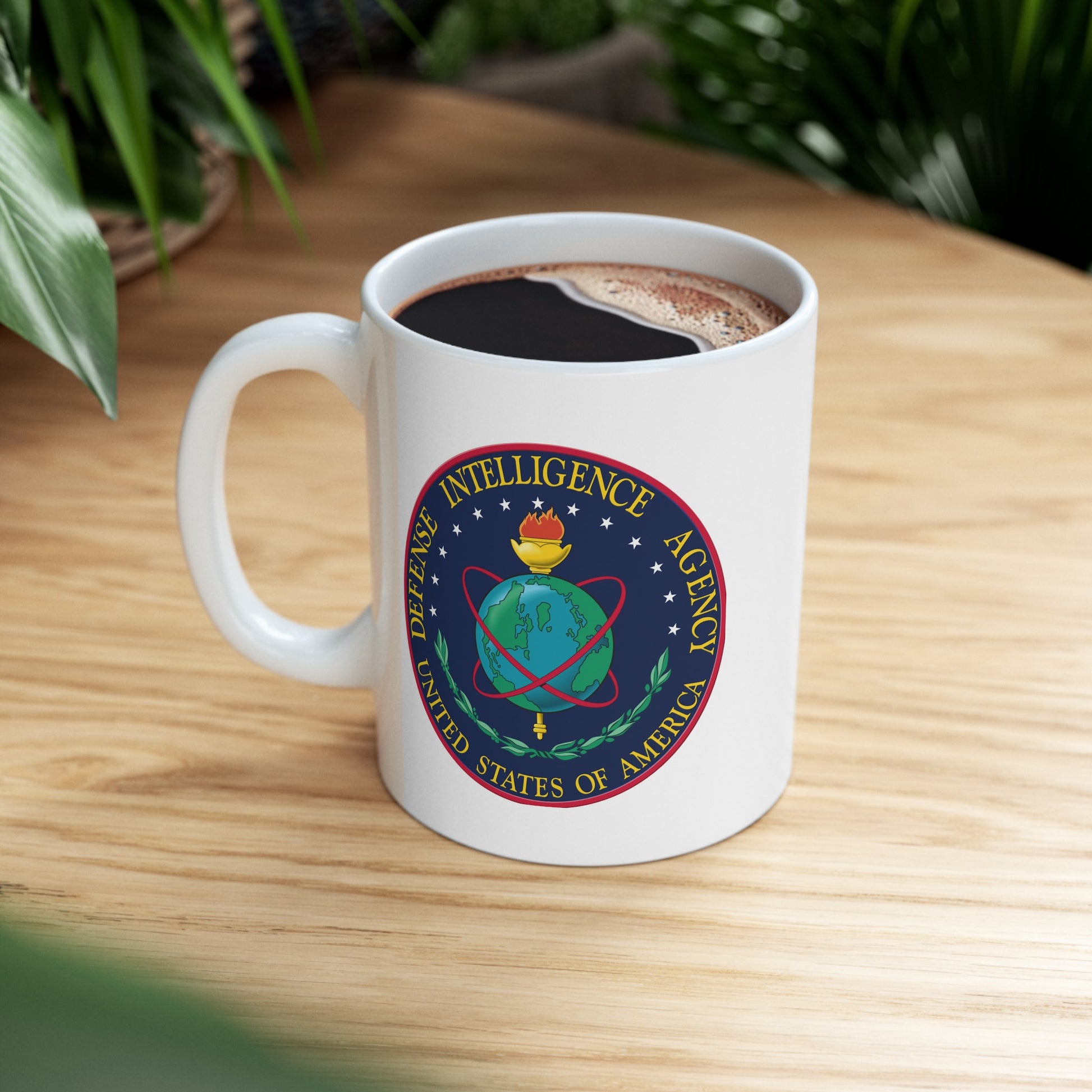 US Defense Intelligence Agency Coffee Mug - Double Sided White Ceramic 11oz by TheGlassyLass.com