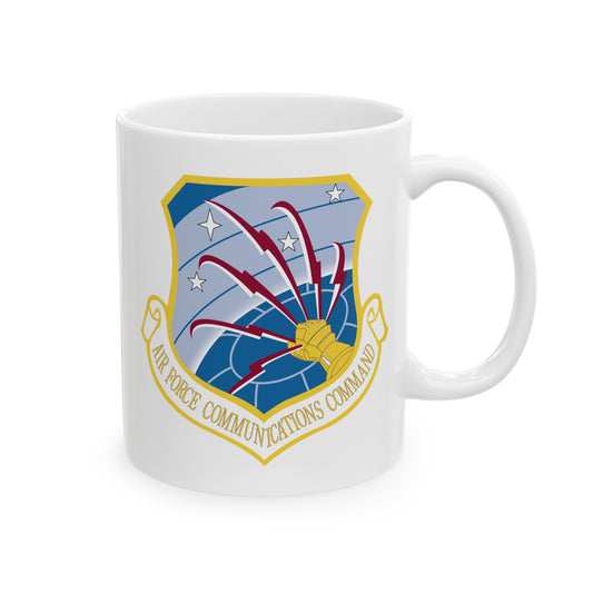 Air Force Communications Command - Double Sided White Ceramic Coffee Mug 11oz by TheGlassyLass.com