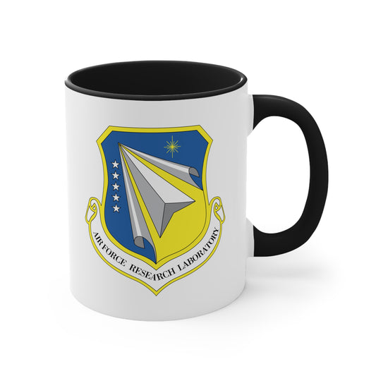 Air Force Research Laboratory - Double Sided Black Accent White Ceramic Coffee Mug 11oz by TheGlassyLass.com